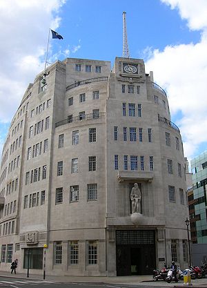 BBC Broadcasting House, Portland Place at the ... BBC Broadcasting House, Portland Place at the ...